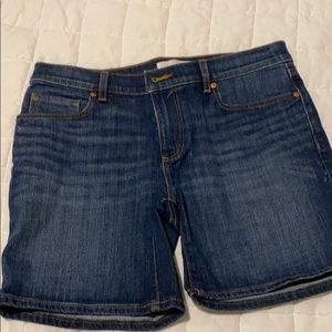 LOFT blue jean shorts - size 26/2